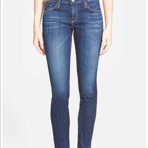 Adriano Goldschmied Jeans Women's Size 25R The Stilt Cigarette Leg Denim Blue